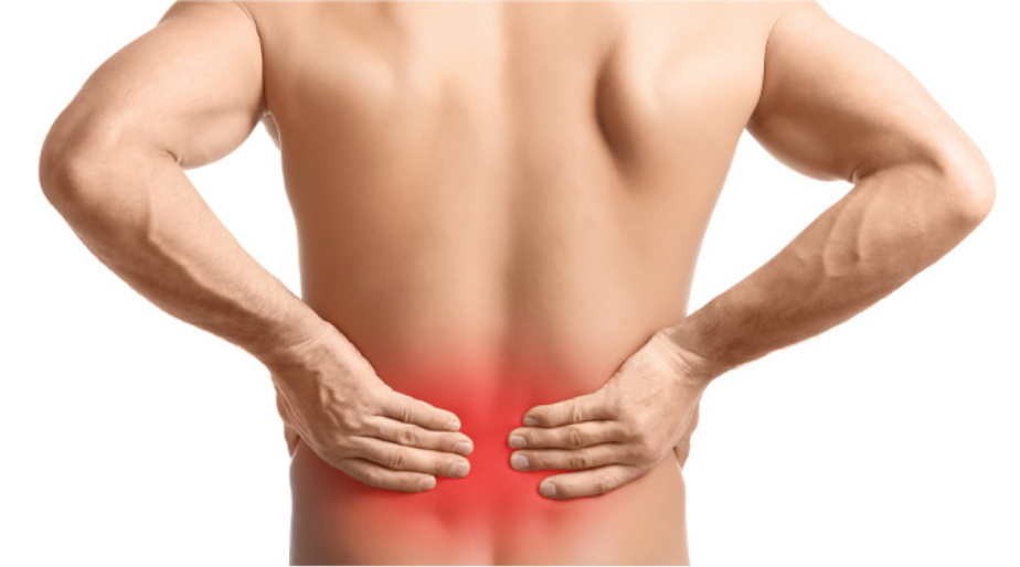 lower back pain spot